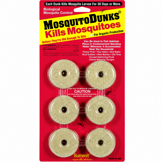 Summit Mosquito Dunks 6 per pack