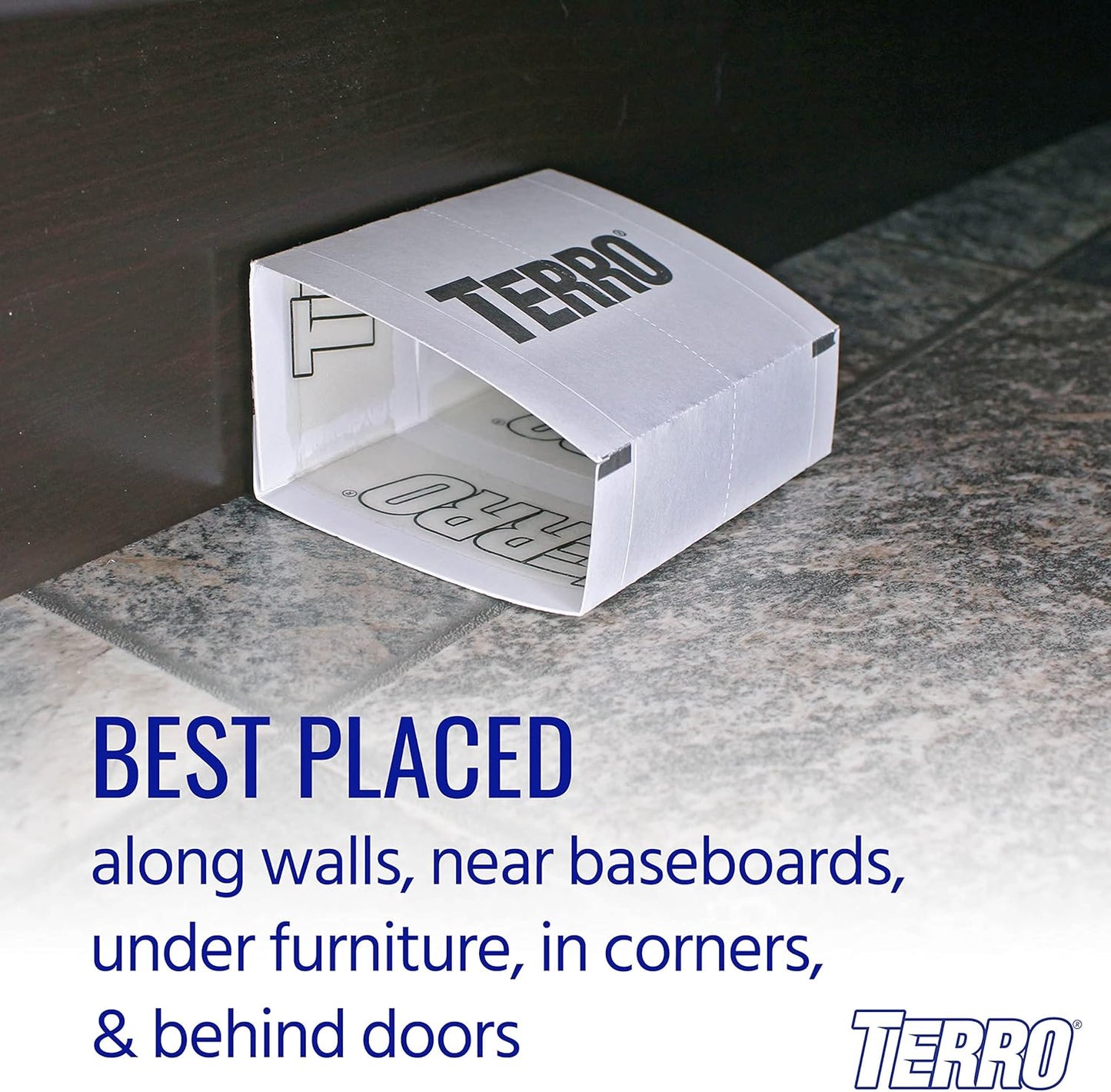 Terro Spider and Household Insect Traps Pack of 3 12 Traps