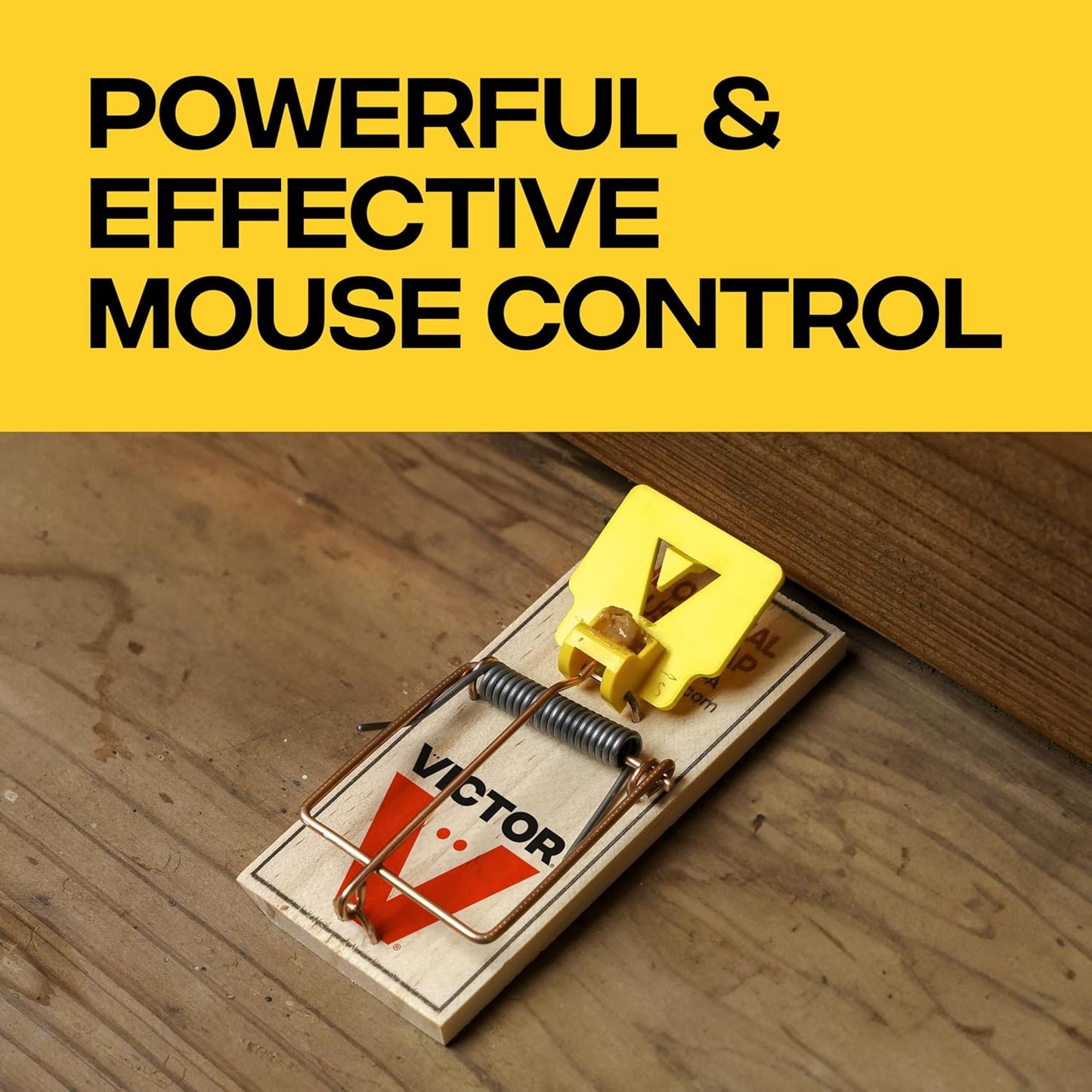 Victor Easy Set Wood Snap Mouse Traps 12 Pack