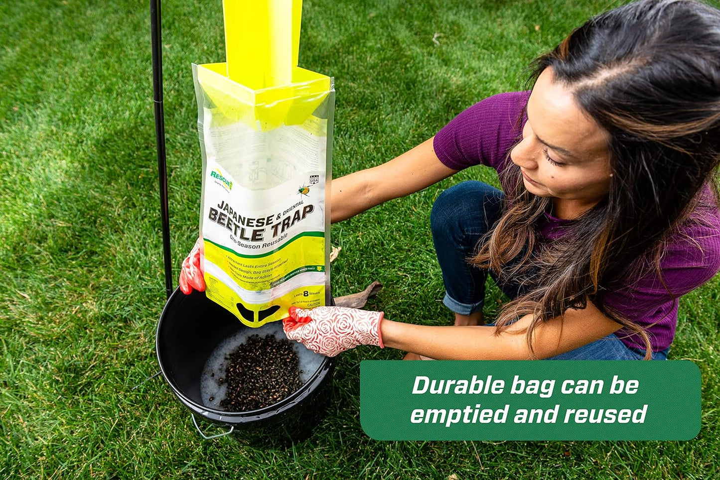 Rescue Japanese Beetle Trap with Attractant