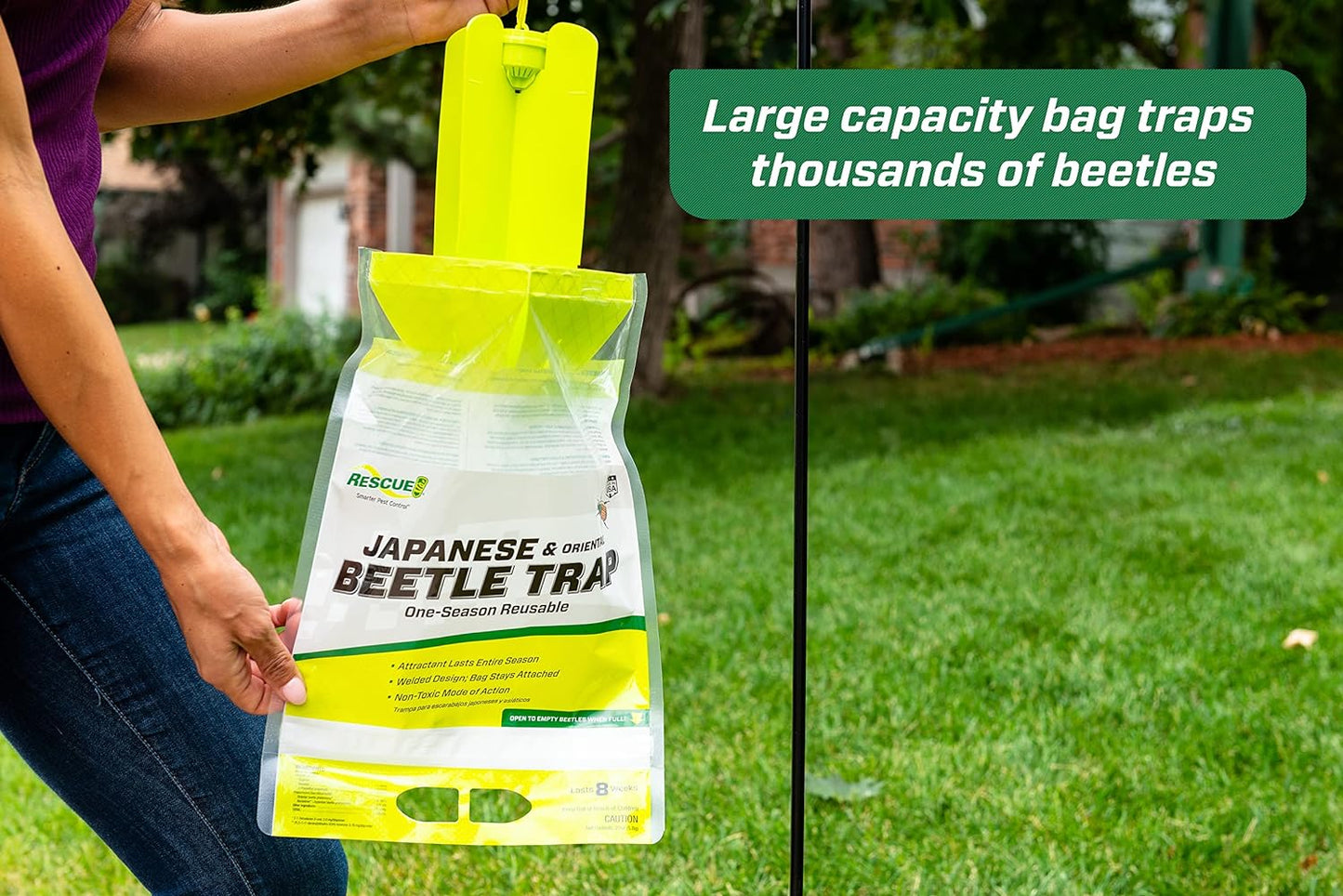 Rescue Japanese Beetle Trap with Attractant